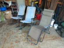 3 Lawn Chairs
