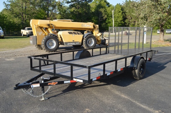 2025 D2E 14' Single Axle Utility Trailer