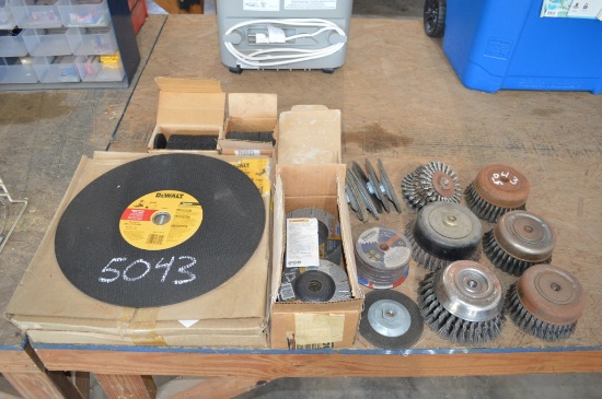 Grinding/Cutting Disks and Brushes.