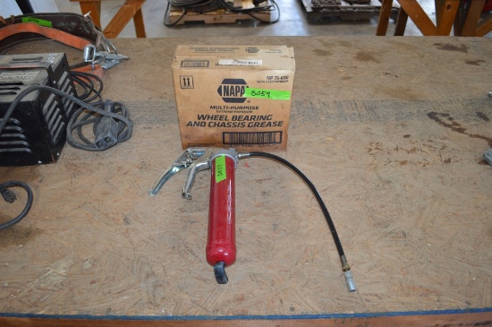 Grease Gun W/Case of Wheel Bearing Grease