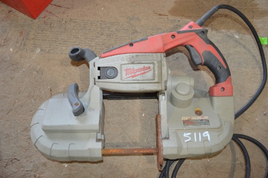 Milwaukee ELectric Band Saw
