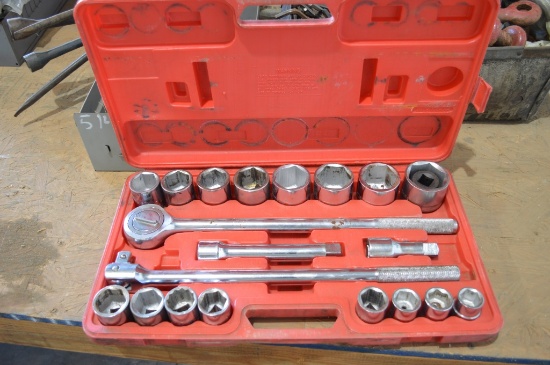 Socket Set, 21 Pieces
