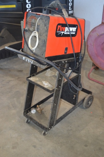 Fire Power Wire Welder W/Cart