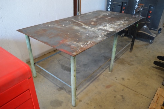 Steel Welding Table w/Vise