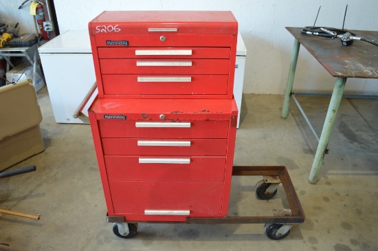 Kennedy Toolbox & Cabinet Set W/Tools