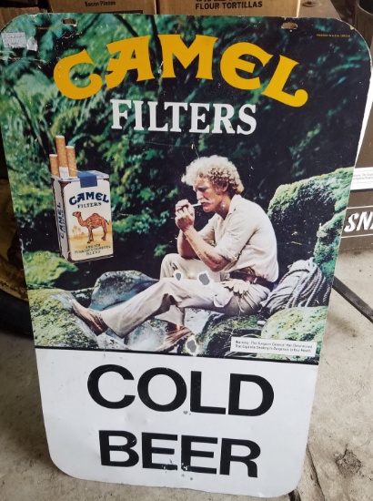 Camel Cold Beer Sign