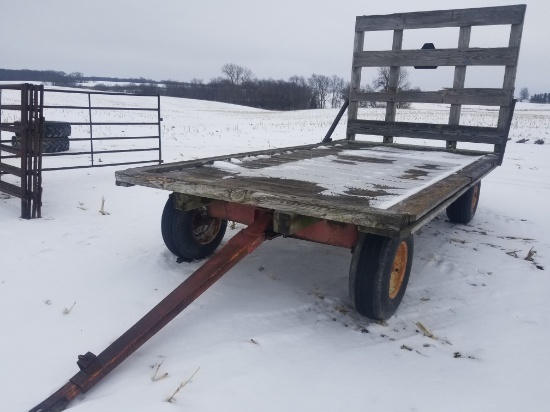 8X15 Hayrack on heavy duty gear