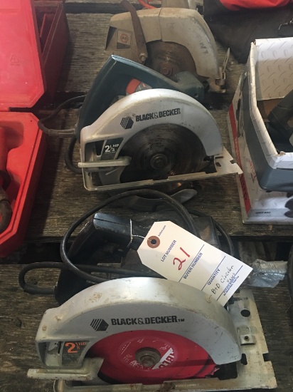 3 - Black & Decker Circular Saws