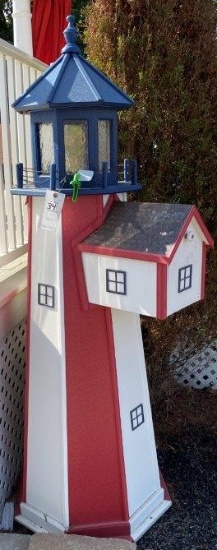 6' Lighthouse w/ Mailbox