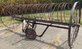 Steel Wheel Dump Rake