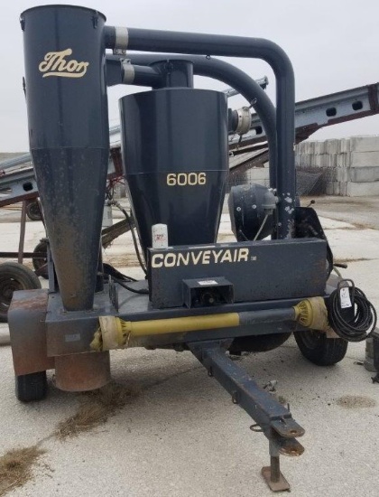Thor 6006 Conveyair Grain Vac, 1000 PTO