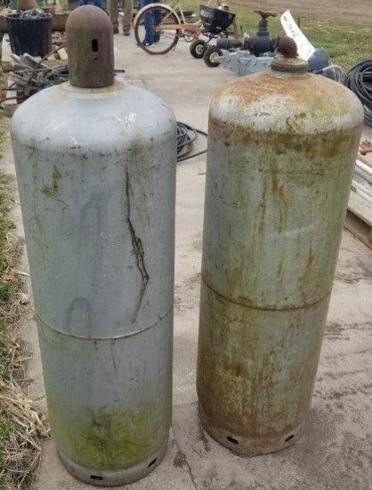 2 - 100lb LP Cylinders