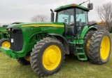 2004 JD 8120 MFWD Tractor