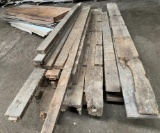 Antique Barn Beams & Plywood