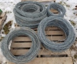 Pallet of Good Used Hi-Tinsel Barbed Wire