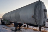 1962 Trailmobile 9000 gal. Alum. Tanker Trailer