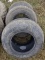 Lot of 3 - Implement Tires