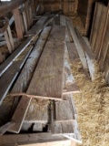 Lot - Shiplap & Other Loose Lumber in Barn