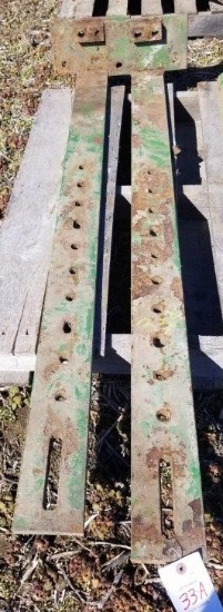 Pr. JD Steel Side Rail Weight Brackets