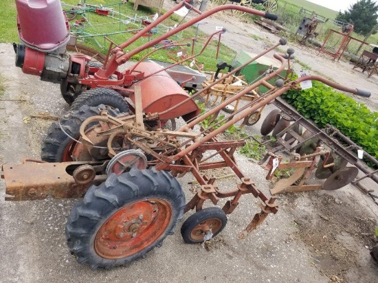 Hoe-Trac Garden Tractor w/ Cultivator