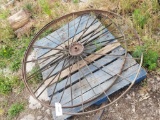 2 - Large Steel Wheels