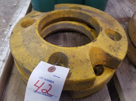 Pr. Cub Cadet Wheel Weights