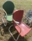 2 - Metal Lawn Chairs