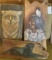 3 Wooden Paintings by B.J. Law