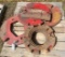 3 IH Rear Tractor Weights & 2 other weights