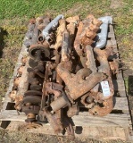 Pallet of GM Exhaust Manifolds