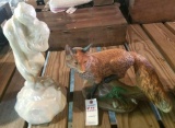 Fox & Exotic Statue