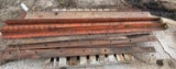 Pallet of Used Grader Blades & Angle Iron