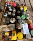 4 Boxes - Lubricants & Spray Paint
