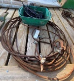 Cable w/ Tow Hooks & Combine Reel Fingers