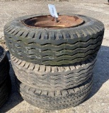 HD Low Boy Tires on Rims