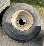 12.5L-15 12 Ply Spare Wagon Tire on 8 bolt rim