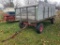 7'X14' Wooden Barge Wagon
