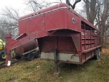 Coose 7'X18' Gooseneck Livestock Trailer