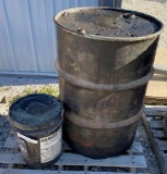 Drum & Bucket of Grease