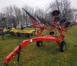 Kuhn SR110 Speedrake 10 Wheel Hay Rake