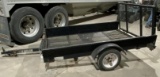 2008 5'X8' Teske Single Axle Utility Trailer