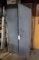 Grey Steel Cabinet w/ contents