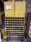 Yellow Bolt Bin on Stand, 2 Door Cabinet