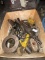 Crate of Press Parts, Spanner Wrenches, Porta-Power Parts
