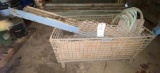 Wire Crate filled w/ Copper Tubing, Metal & Misc. Steel