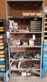 Steel Shelving Unit w/ Contents