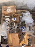 Pallet of Bolts & Diesel Engine Heads