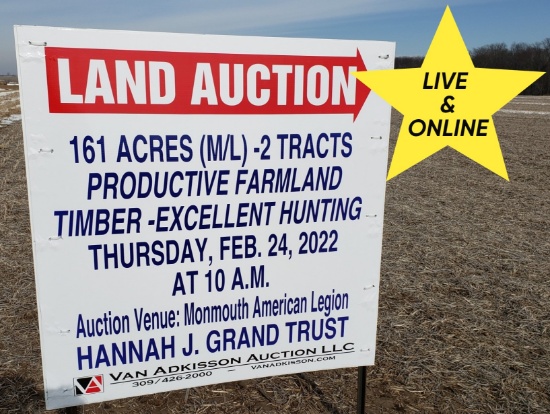 Warren County, IL Land Auction-Hannah Grand Trust