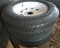 205/75R15 Trailer Tire on 5 Bolt Rim