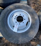 225/75R16 Tire on Dual Trailer Rim